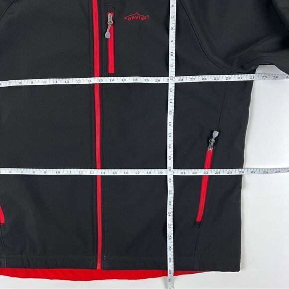Orvis Trout Bum Black/Red Full ZIP Jacket Size XXL - Picture 7 of 7